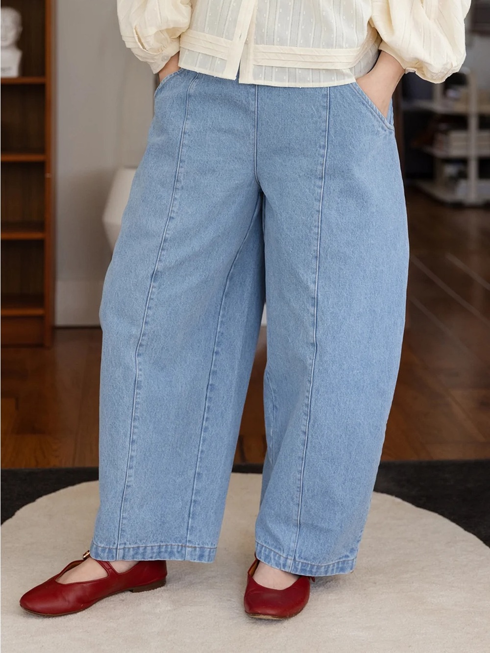 Tradlands denim porch pants - size L